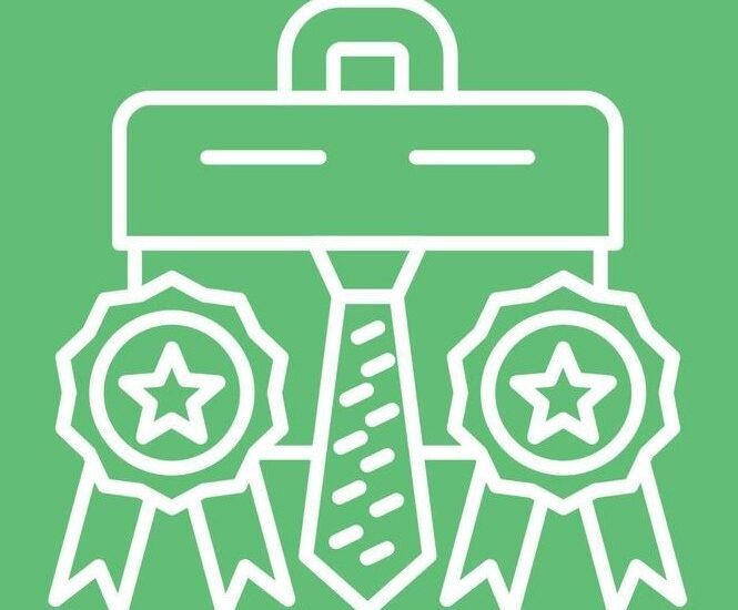 work-experience-line-circle-background-icon-vector